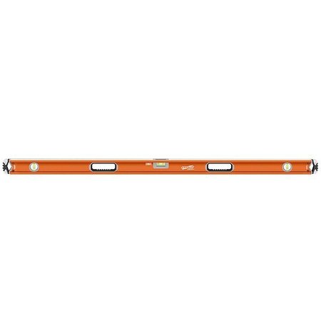 SWANSON TOOL 60" Professional Box Beam Level with Gelshock End Caps SVB600